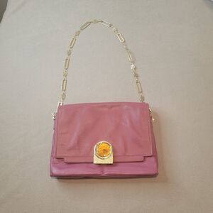 Pour La Victoire Leather Chain Shoulder Bag